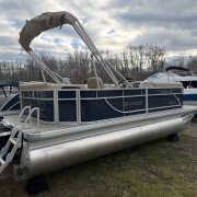2026 Godfrey EX1880CX Pontoon Boat- Navy